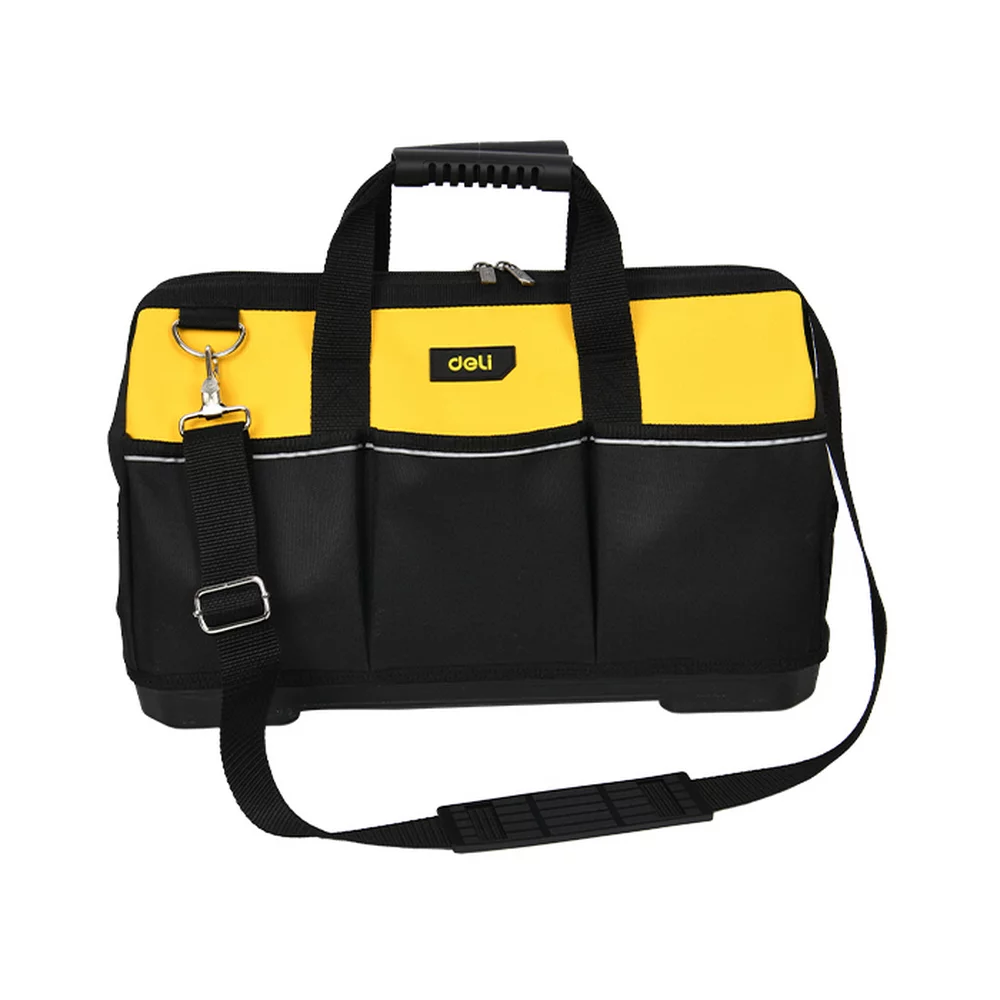 Сумка для инструментов с жестким пластиковым дном Deli DL586120 Сумка для инструментов с жестким пластиковым дном Deli DL586120