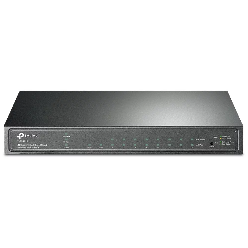 Изображение tl-sg2210p Картинка Коммутатор TP-Link TL-SG2210P (TL-SG2210P)