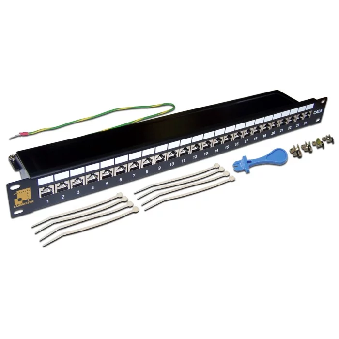 Изображение lan-ppl24s6 Картинка Патч-панель Lanmaster 24x RJ-45 (LAN-PPL24S6)