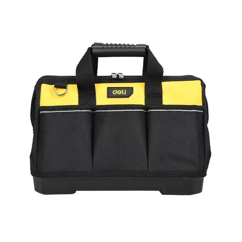 Сумка для инструментов с жестким пластиковым дном Deli DL586121 Сумка для инструментов с жестким пластиковым дном Deli DL586121