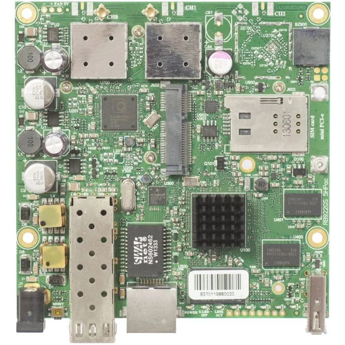 Изображение rb922uags-5hpacd Картинка Материнская плата MikroTik RouterBOARD 922UAGS (RB922UAGS-5HPACD)