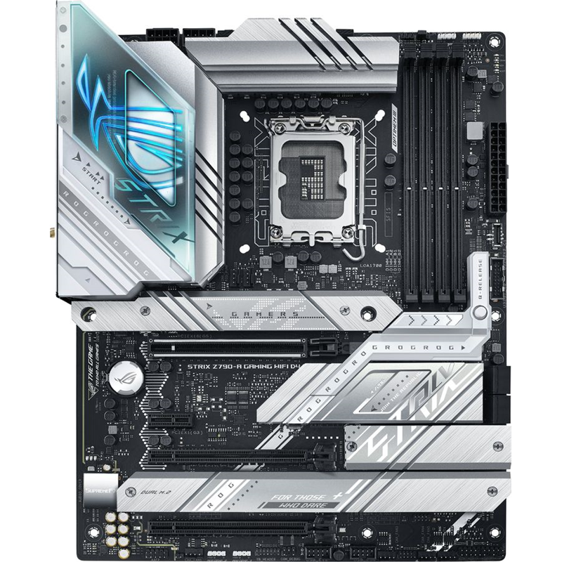 ASUS ROG STRIX Z790-A GAMING WIFI D4, LGA1700, Z790, 4*DDR4, 4*SATA, 4*M.2, 6*USB 3.2, 2*USB 2.0, Type-C, 3*PCIx16, 1*PCIx1, DP+HDMI, ATX; 90MB1CN0-M0EAY0