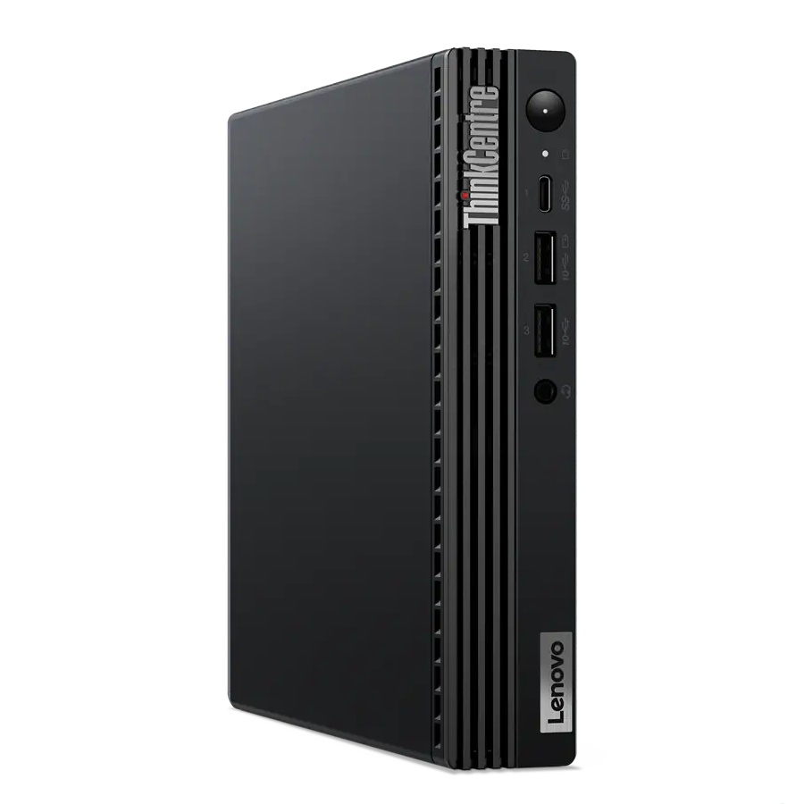 *Компьютер Lenovo ThinkCentre Tiny M70q Gen3 Core i3-12100T/ 8Gb/ SSD 256GB/ WiFi/ BT/ kb мышь черный Win 11 Pro (11USS09L00)