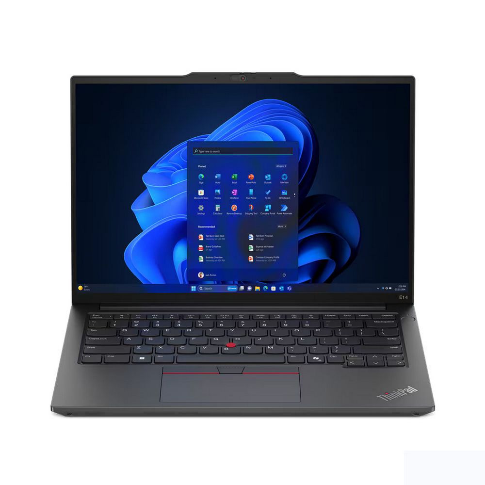 Ноутбук Lenovo ThinkPad E14 Gen6 Core Ultra 5 125U/ 8Gb/ SSD256Gb/ 14.0"/ IPS/ WUXGA/ NoOs/ black (21M8CTO1WW) (21M8S0WH00)