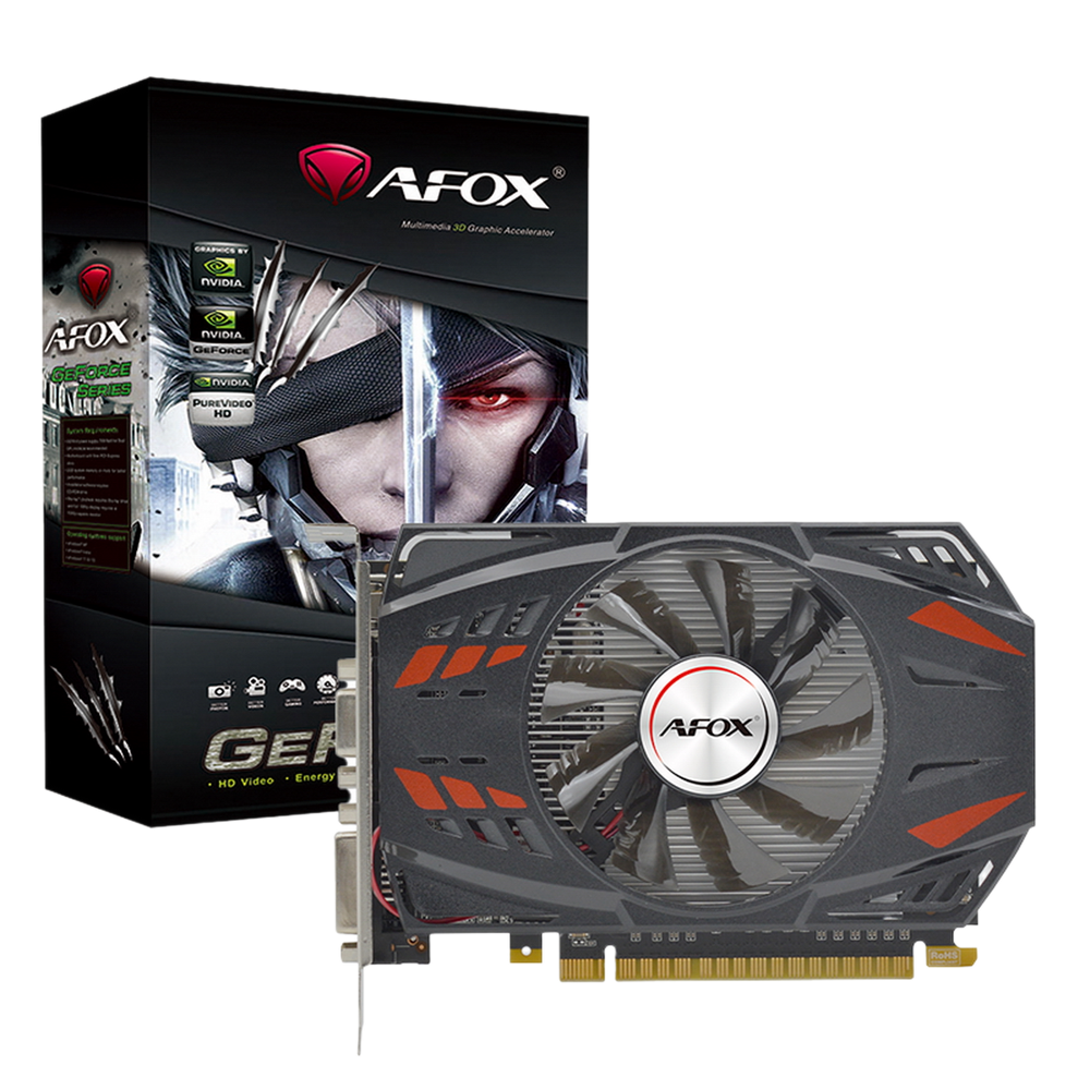 Видеокарта Afox GT740 2GB GDDR5 64bit VGA DVI HDMI 1FAN RTL (AF740-2048D5H3-V3)