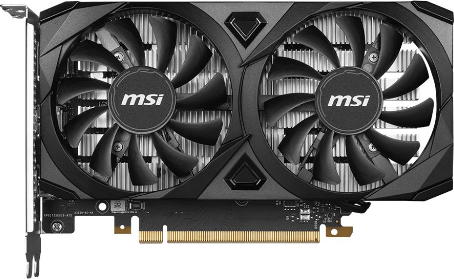 Видеокарта MSI PCI-E 4.0 RTX 3050 VENTUS 2X 6G OC NVIDIA GeForce RTX 3050 6Gb 128bit GDDR6 1807/ 14000 HDMIx1 DPx3 HDCP Ret