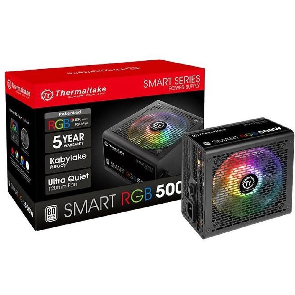 Блок питания Thermaltake Smart RGB 500W (PS-SPR-0500NHSAWE-1)