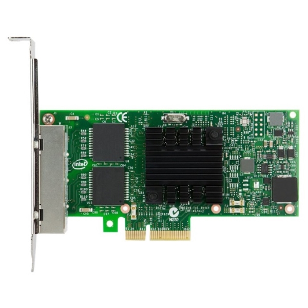 Картинка Адаптер сетевой Lenovo ThinkSystem Intel I350-T4 [7ZT7A00535] PCIe 1Gb 4-Port RJ45 Ethernet 