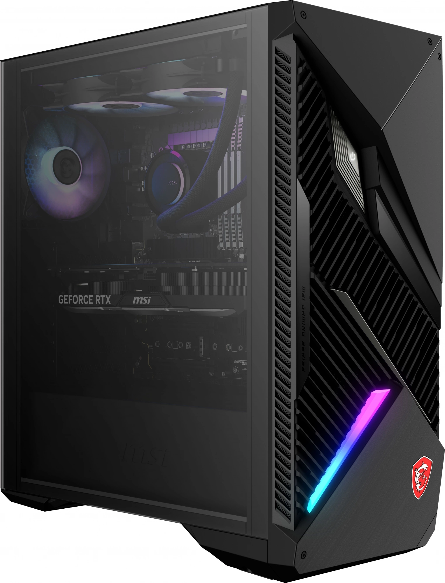 ПК MSI Infinite X2 14NUG9-439RU Core i9 14900KF (3) 64Gb 2Tb 7.2k SSD1Tb RTX4080 16Gb Windows 11 Professional 2.5Gigabit WiFi BT 850W черный (9S6-B90421-439)