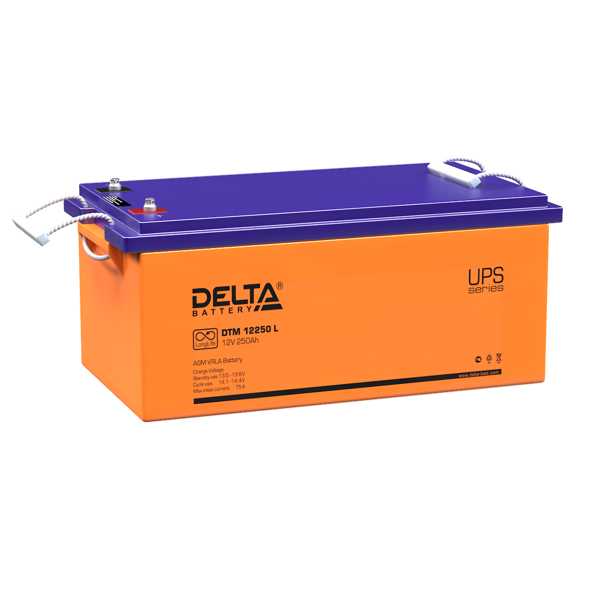 Аккумуляторная батарея DELTA BATTERY DTM 12250 L