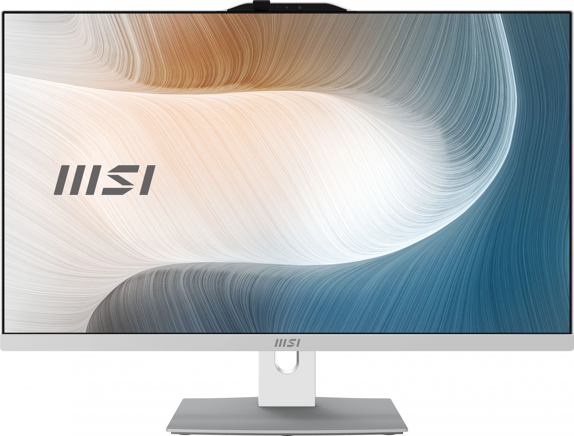 MSI Modern AM272P 12M AiO 27" FHD (1920x1080)IPS AG Non-touch, Core i5-120U (1.4GHz), 16GB DDR5(2x8GB),512GB SSD M.2,Intel UHD,WiFi,BT,camera,WirelessKB&mouse Eng/ Rus,NoOS,1y war-ty,White (9S6-AF8232-675)