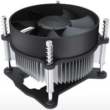 Cooler Deepcool CK-11508V2 {Soc-1150/ 1155/ 1156, 3pin, 25dB, Al, 65W, 245g, screw}