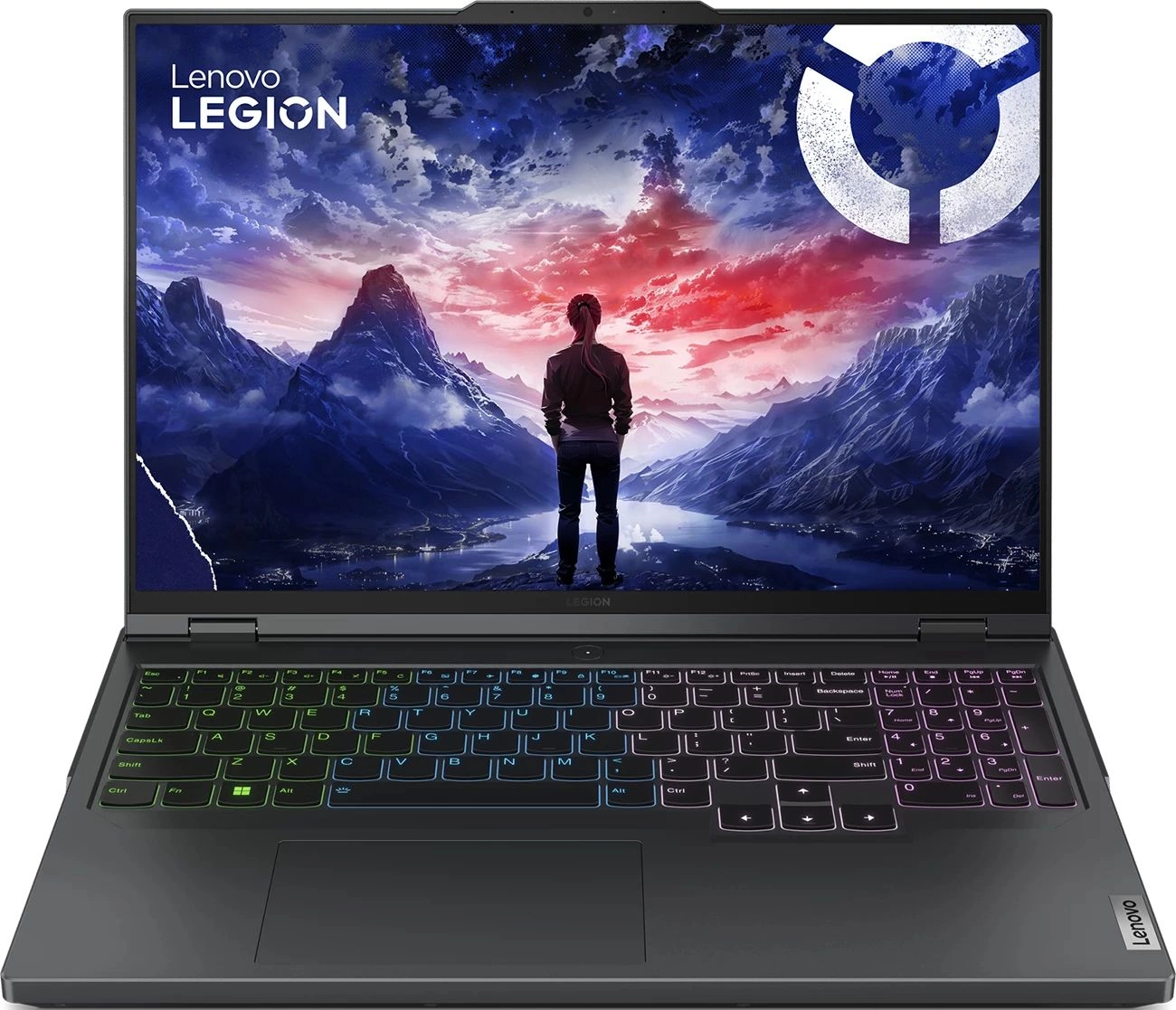 Ноутбук Lenovo Legion Pro 5 16IRX9 Core i7 14700HX 32Gb SSD1Tb NVIDIA GeForce RTX4070 8Gb 16" IPS WQXGA (2560x1600) noOS grey WiFi BT Cam (83DF009JRK)