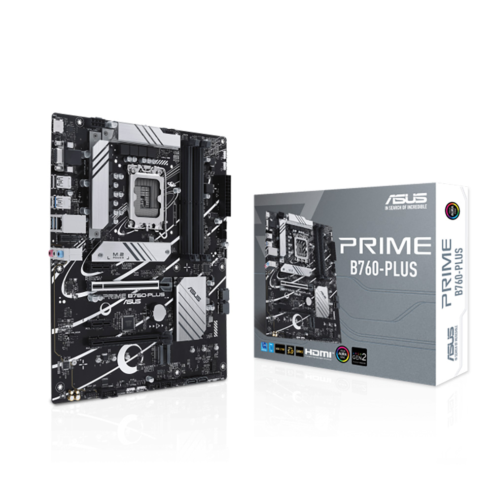 PRIME B760-PLUS / LGA1700,B760,USB 3.2 GEN 2X2,AURA,MB (90MB1EF0-M1EAY0)