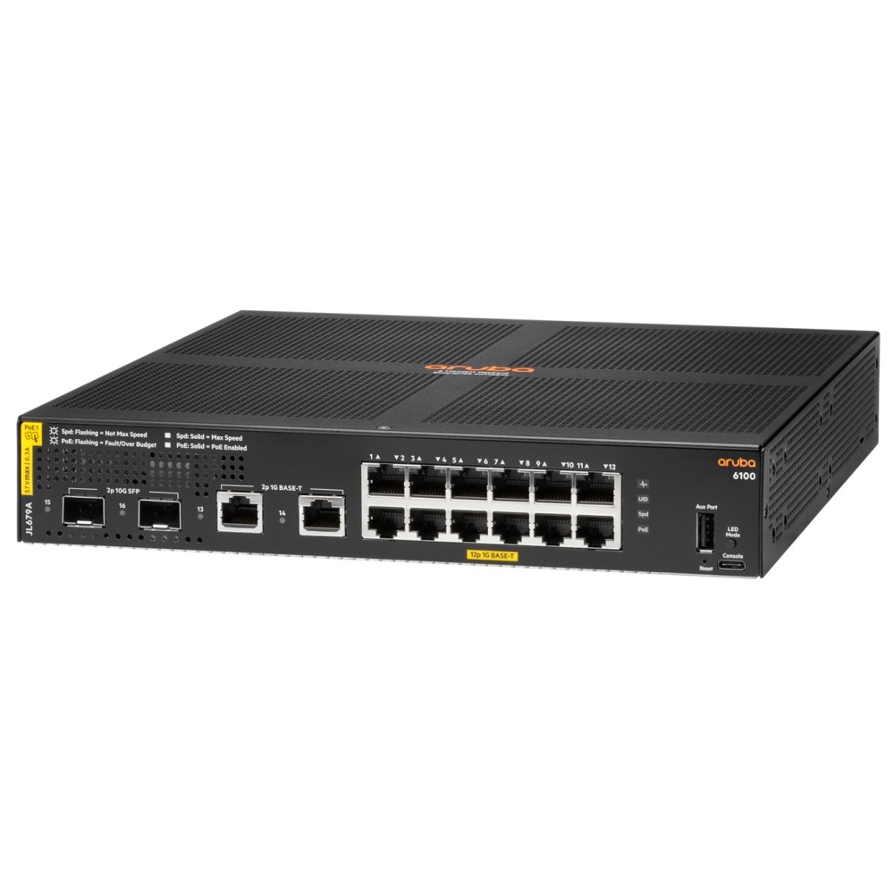 Картинка Коммутатор HPE Aruba 6100 (JL679A) 