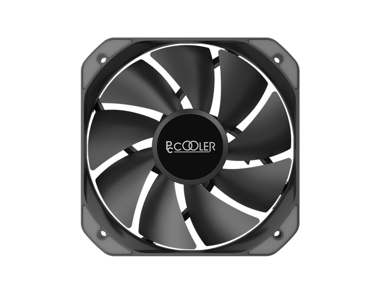 PCCooler GI-Paladin 400 S115X/1200/1700/AM4 (20 шт/кор, TDP 200W, 130mm PWM FAN, 4 тепловые трубки 6мм, 800-1600RPM, 18-28,6dBa)