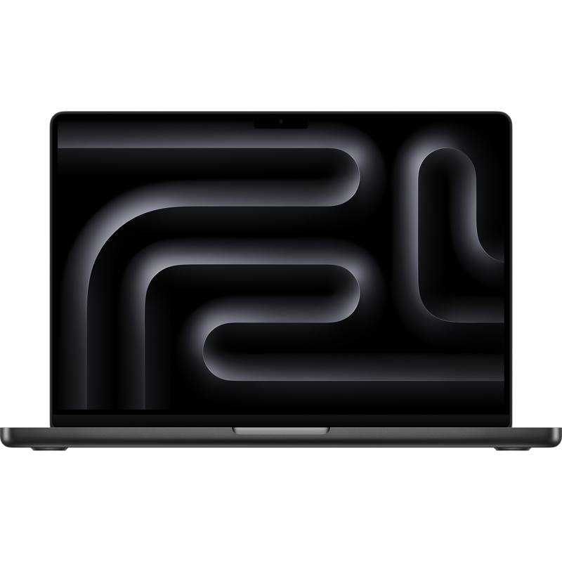 Ноутбук Apple/ 14-inch MacBook Pro: Apple M3 Pro with 11-core CPU, 14-core GPU/ 18GB/ 512GB SSD - Space Black/ US (MRX33LL/A)