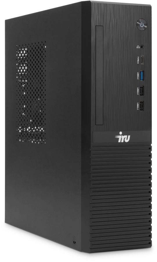 ПК IRU 310SC SFF Cel G6900 (3.4) 8Gb SSD256Gb UHDG 710 Windows 11 Professional GbitEth 200W черный (2017897)