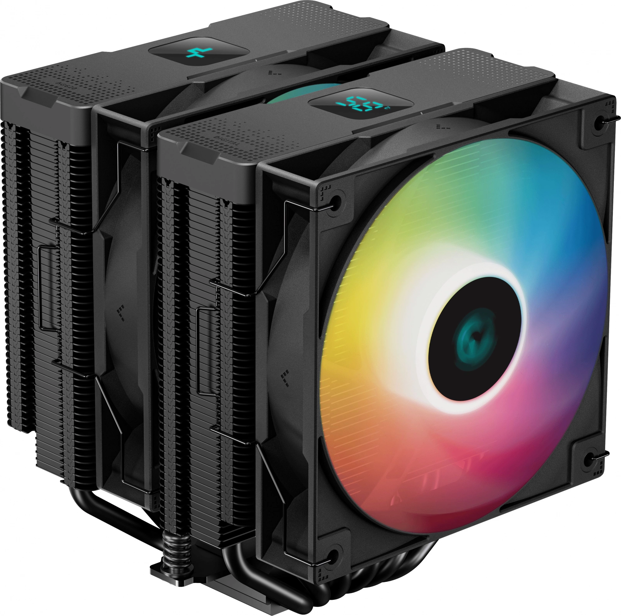 Вентилятор для процессора Deepcool AG620 DIGITAL BK ARGB R-AG620-BKADMN-G-2