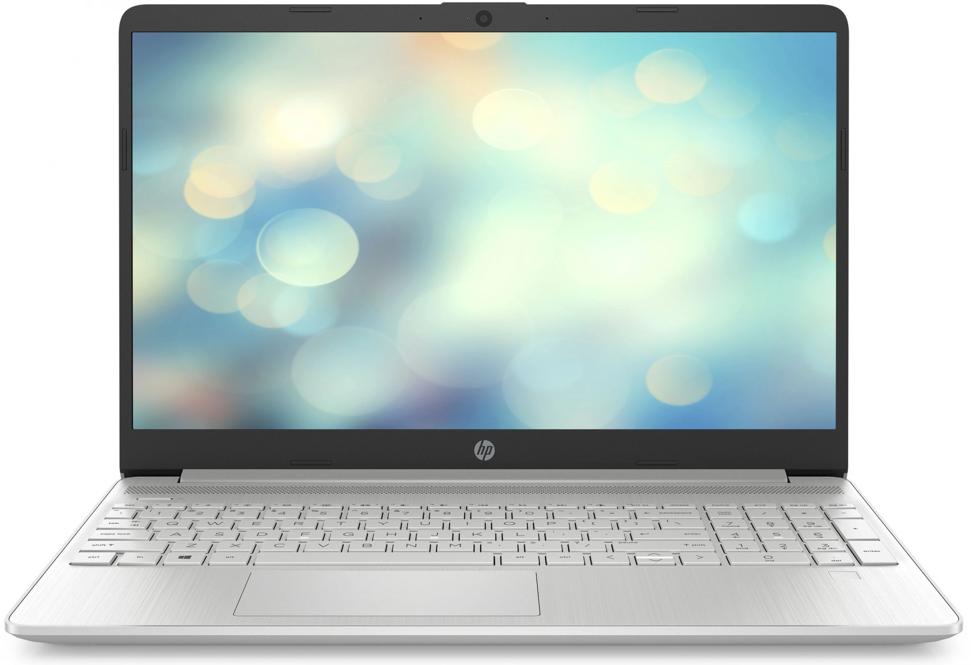 Ноутбук HP 15s-fq5340tu Core i3 1215U 8Gb SSD256Gb Intel UHD Graphics 15.6" SVA FHD (1920x1080) Windows 11 Home silver WiFi BT Cam (9R168PA)