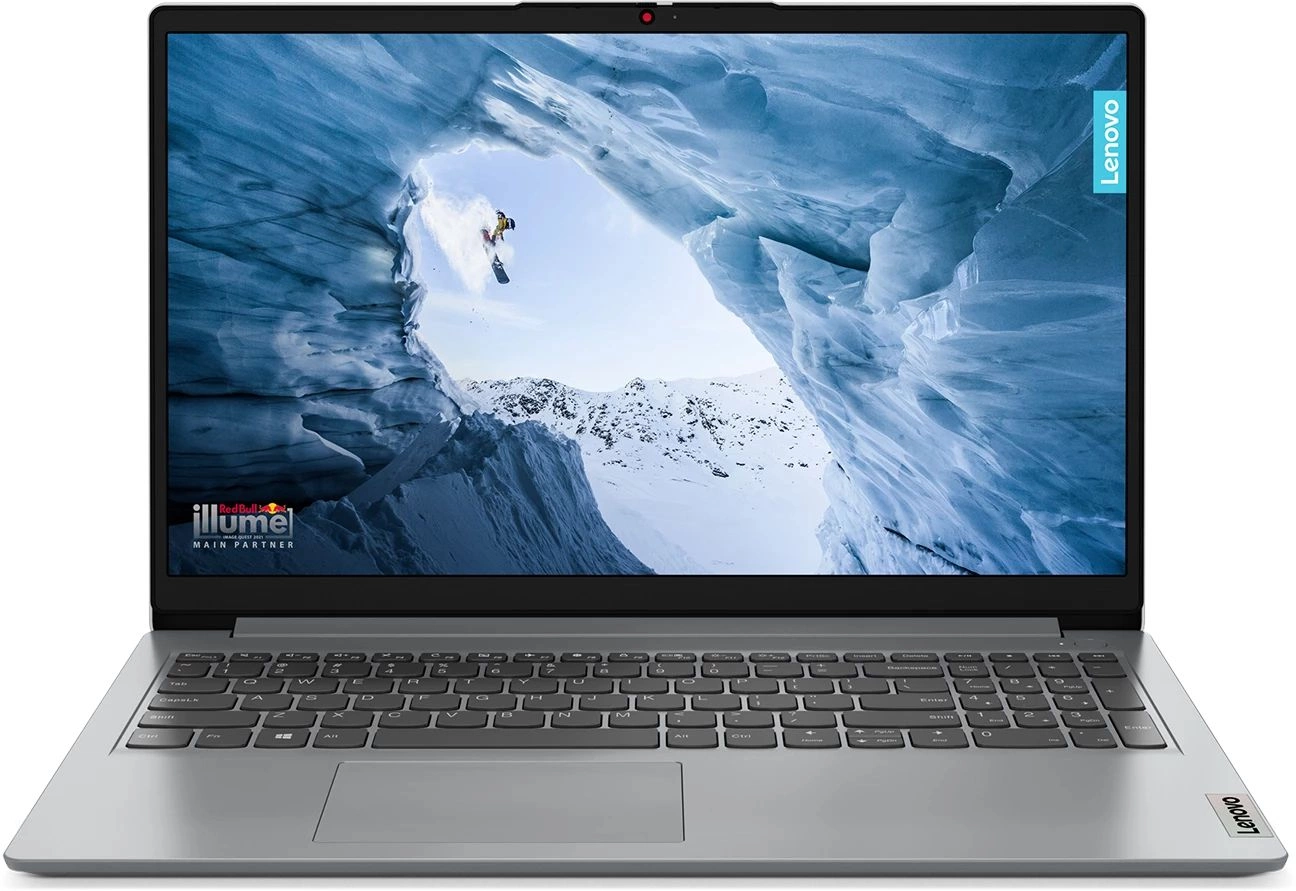 Ноутбук Lenovo IdeaPad 1 15IAU7 Core i3 1215U 8Gb SSD512Gb Intel UHD Graphics 15.6" TN FHD (1920x1080) noOS grey WiFi BT Cam (82QD00EJUE)