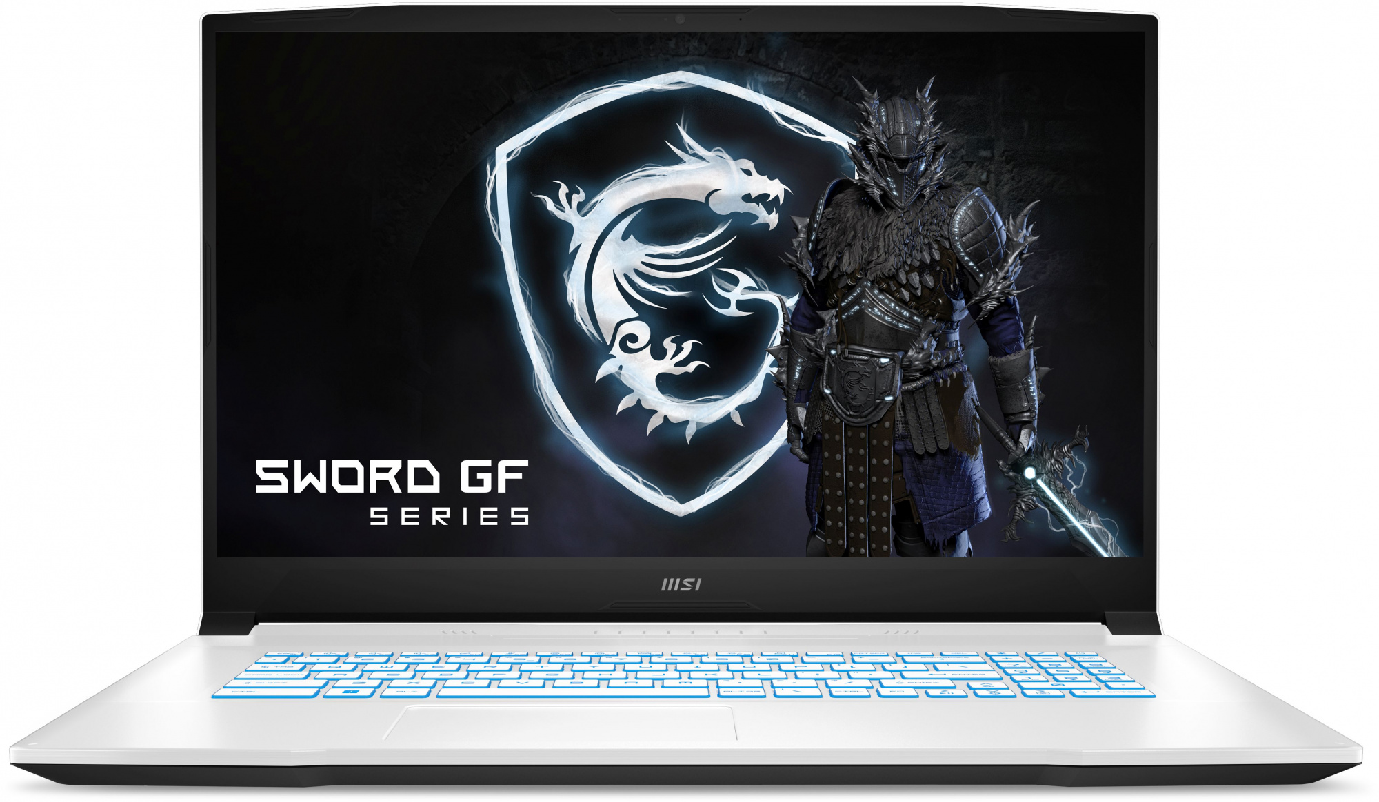 Ноутбук MSI Sword 17 A12UCR-823XRU Core i5 12450H 16Gb SSD512Gb NVIDIA GeForce RTX 3050 4Gb 17.3" IPS FHD (1920x1080) FreeDOS white WiFi BT Cam (9S7-17L522-823)