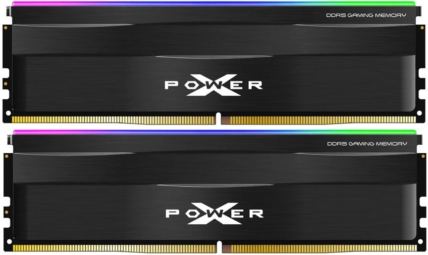 Память DDR5 2x16GB 6000MHz Silicon Power SP032GXLWU60CFDF Xpower Zenith RGB RTL Gaming PC5-48000 CL36 DIMM 288-pin 1.35В kit single rank с радиатором Ret