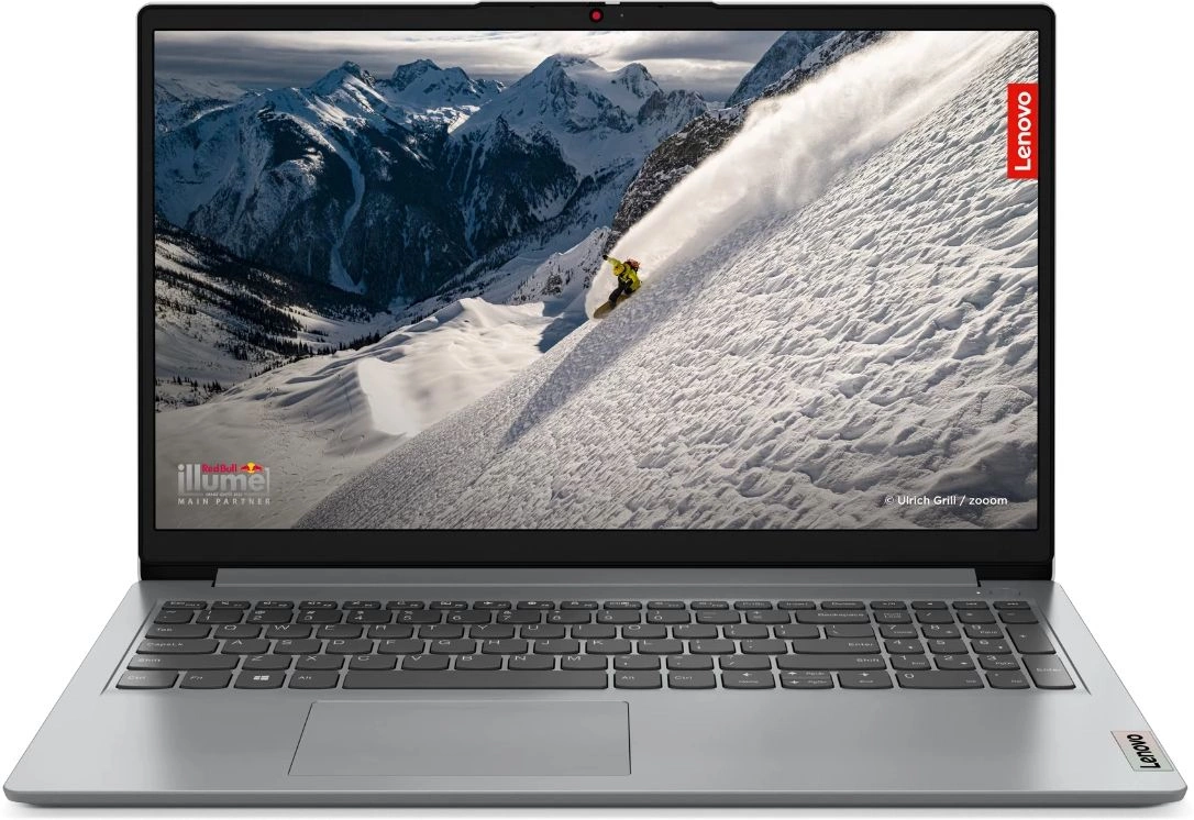 Ноутбук Lenovo IdeaPad 1 15ALC7 Ryzen 5 5500U 8Gb SSD512Gb AMD Radeon 15.6" TN FHD (1920x1080) noOS grey WiFi BT Cam (82R400LPUE)