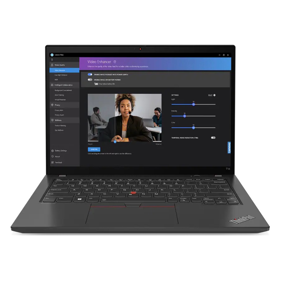 Ноутбук Lenovo ThinkPad T14 G4 [21MLA01RCD_PRO] 14" {WUXGA+ 2.2K IPS 300nit Ultra 7 155H/ 16GB/ 512GB SSD/LTE/ W11Pro}