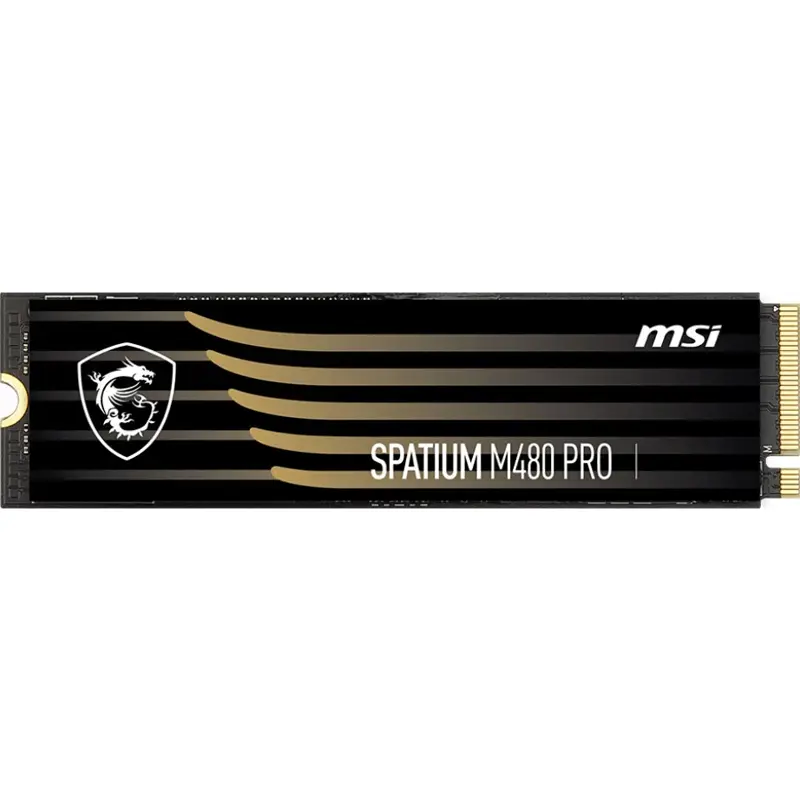 Твердотельный накопитель SSD MSI 4TB PCIe 4.0 NVMe M.2 SPATIUM M461 (S78-440R030-P83)