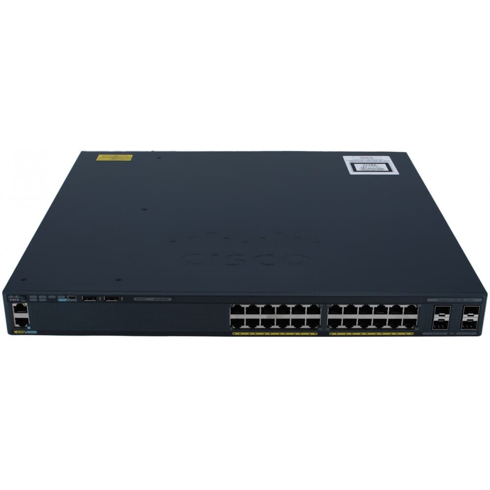 Картинка Коммутатор Cisco Catalyst WS-C2960XR-24TS-I (WS-C2960XR-24TS-I) 