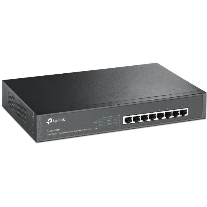 Картинка Коммутатор TP-Link TL-SG1008MP (TL-SG1008MP) 