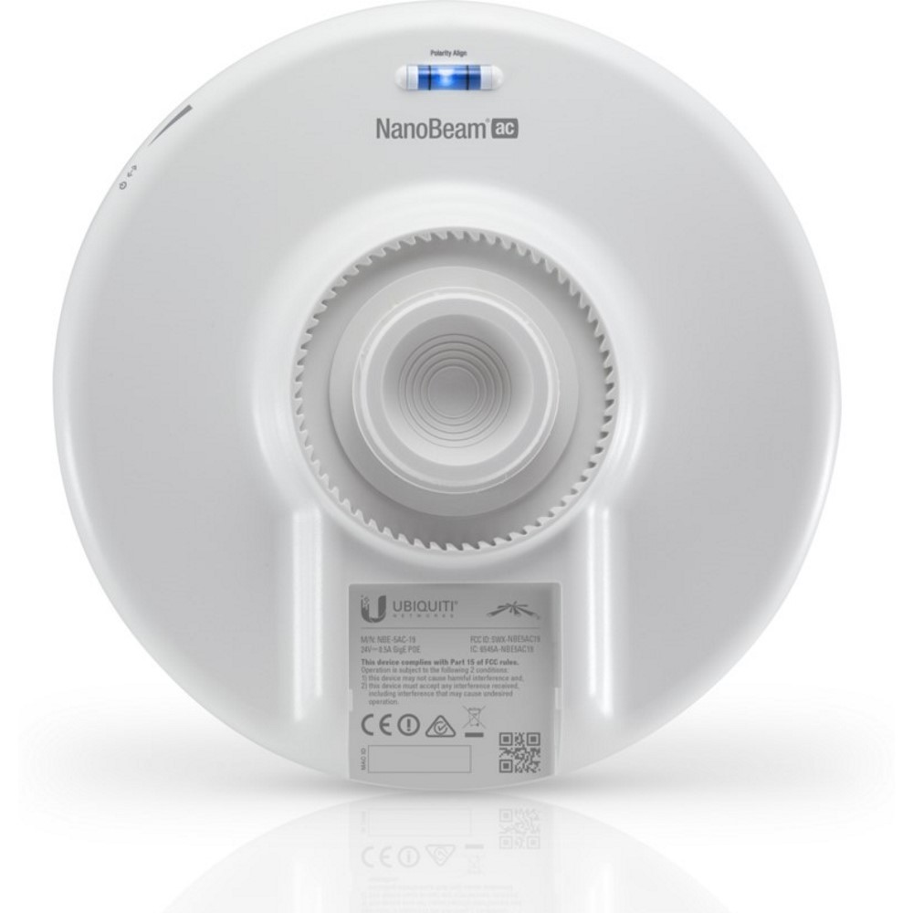 Картинка Радиомост Ubiquiti NanoBeam 5AC Gen2 (NBE-5AC-GEN2) 