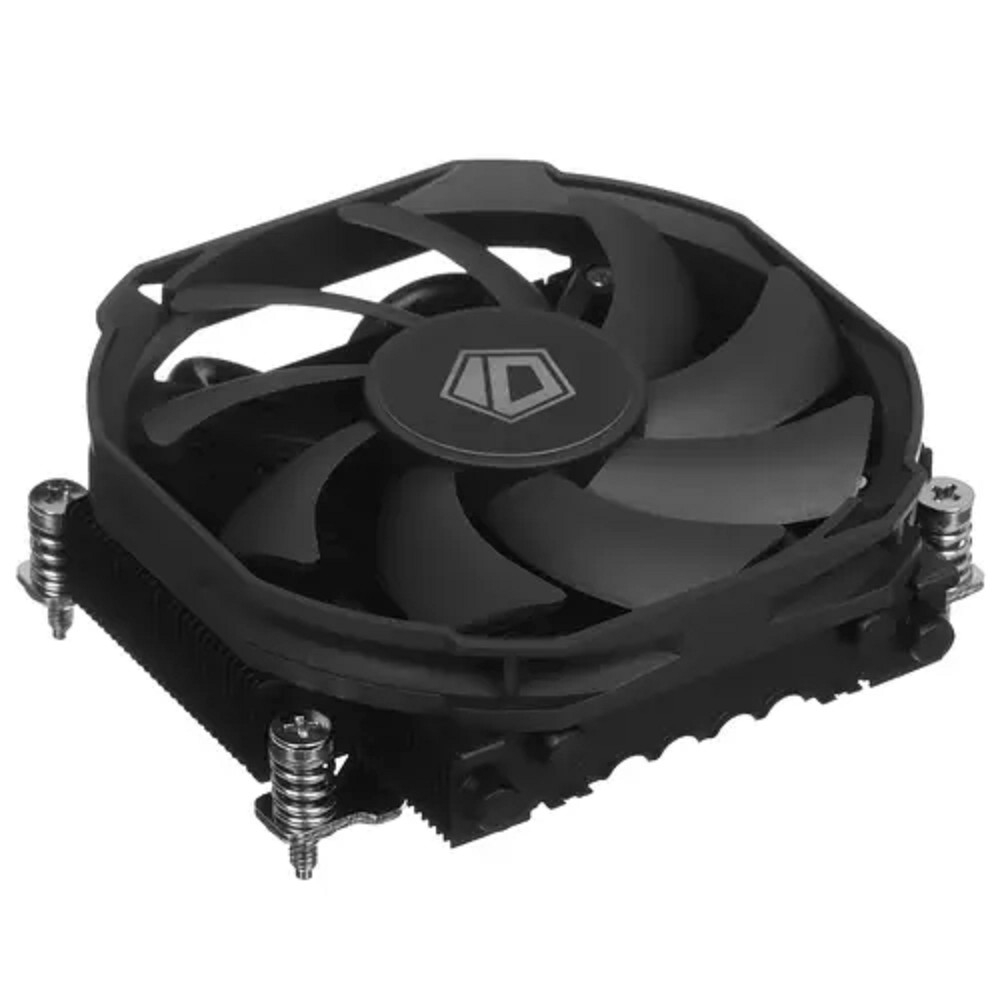 Cooler ID-Cooling IS-30A BLACK AM5/ AM4 низкопрофильный высота 30mm ( TDP 100W, PWM, 4 тепл.трубки прямого контакта, FAN 92mm) BOX