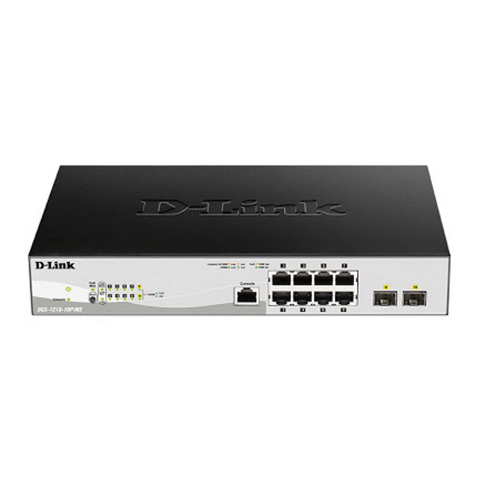 Картинка Коммутатор D-Link DGS-1210-10P/ME (DGS-1210-10P/ME/B1A) 