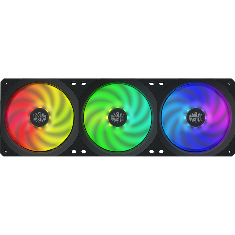 Cooler Master MASTERFAN SF360R ARGB, 3x120mm, 4-Pin (PWM), ARGB, 3 pcs + ARGB LED Controller (MFX-B2D3-18NPA-R1)