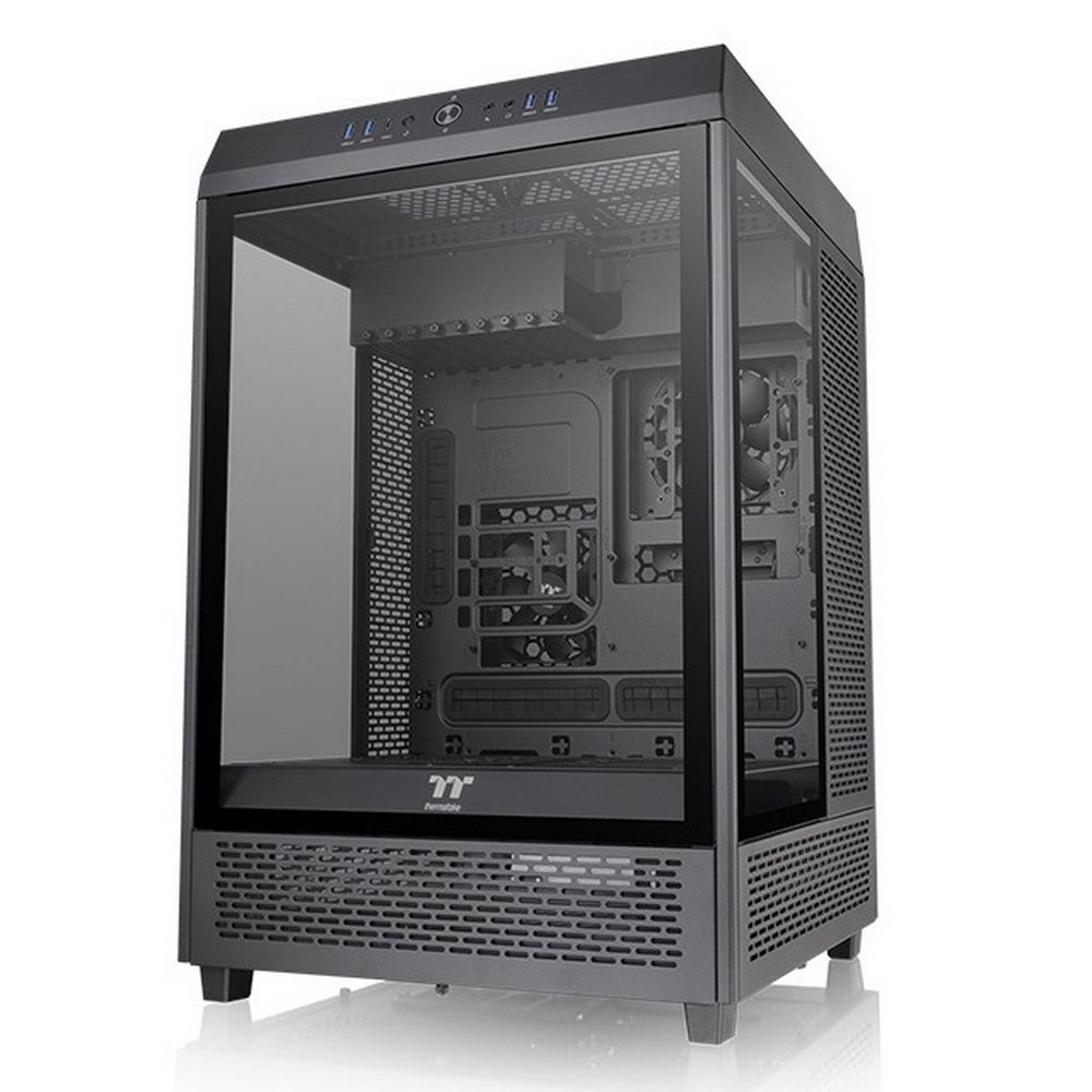 Корпус Thermaltake Bad Pack The Tower 500 CA-1X1-00M1WN-00 Black,Win,SPCC,Tempered Glass*3/ 120mm Standard Fan*2 (CA-1X1-00M1WN-00||BP)