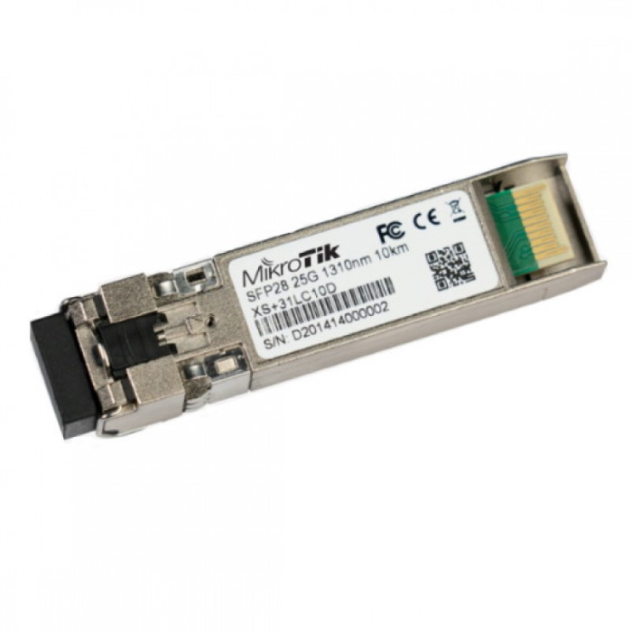 Картинка Оптический SFP/SFP+/SFP28 модуль MikroTik (XS+31LC10D) 