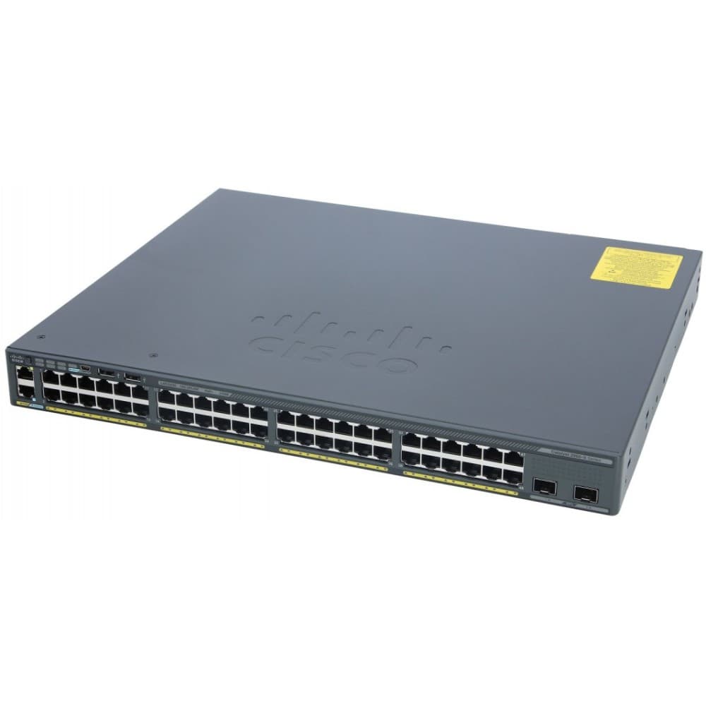 Картинка Коммутатор Cisco Catalyst WS-C2960X-48LPS-L (WS-C2960X-48LPS-L) 