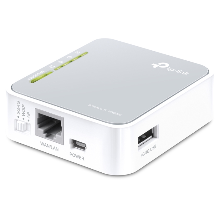 Картинка Роутер TP-Link TL-MR3020 (TL-MR3020) 