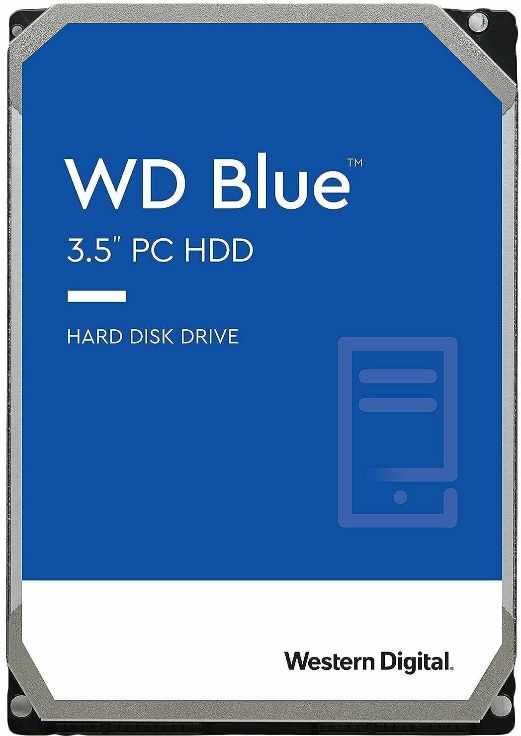 Western Digital HDD SATA-III 2Tb Blue WD20EARZ, 5400rpm, 64MB buffer (аналог WD20EZRZ), 1 year