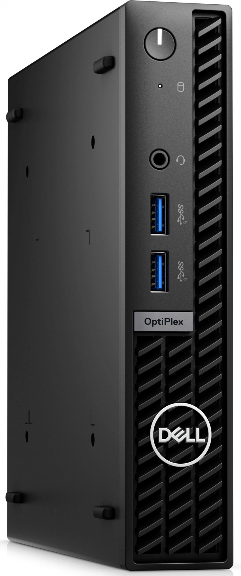 Неттоп Dell Optiplex 7010 Micro i5 13500T (1.6) 8Gb SSD512Gb UHDG 770 Linux Ubuntu GbitEth WiFi BT 260W мышь клавиатура черный (7010-5850)