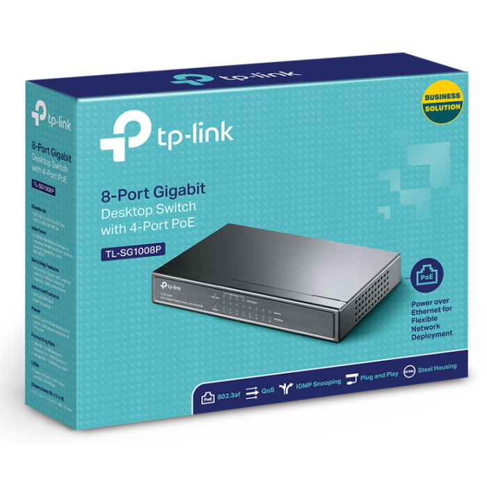 Картинка Коммутатор TP-LINK (TL-SG1008P) 