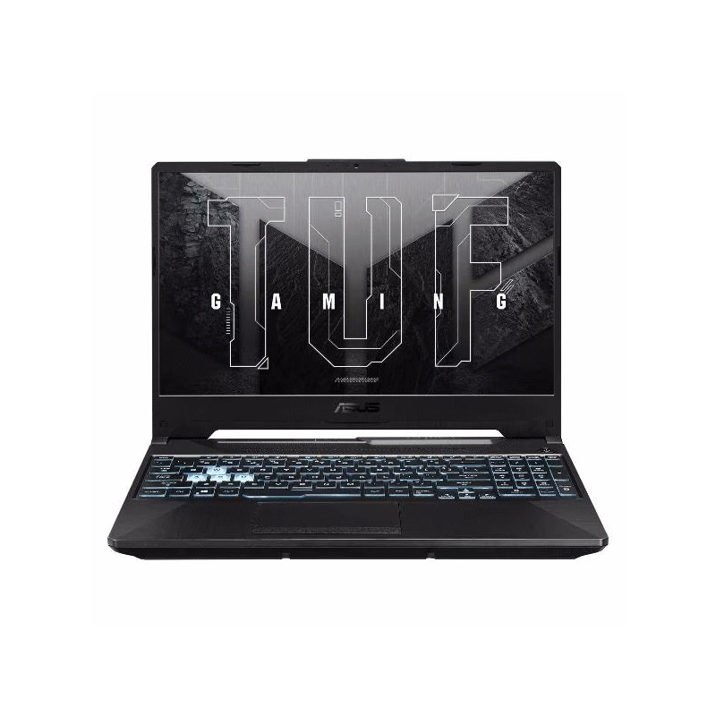 Ноутбук Asus TUF Gaming A15 FA506NF-HN042 Ryzen 5 7535HS 8Gb SSD512Gb NVIDIA GeForce RTX 2050 4Gb 15.6" IPS FHD (1920x1080) noOS black WiFi BT Cam (90NR0JE7-M004R0)