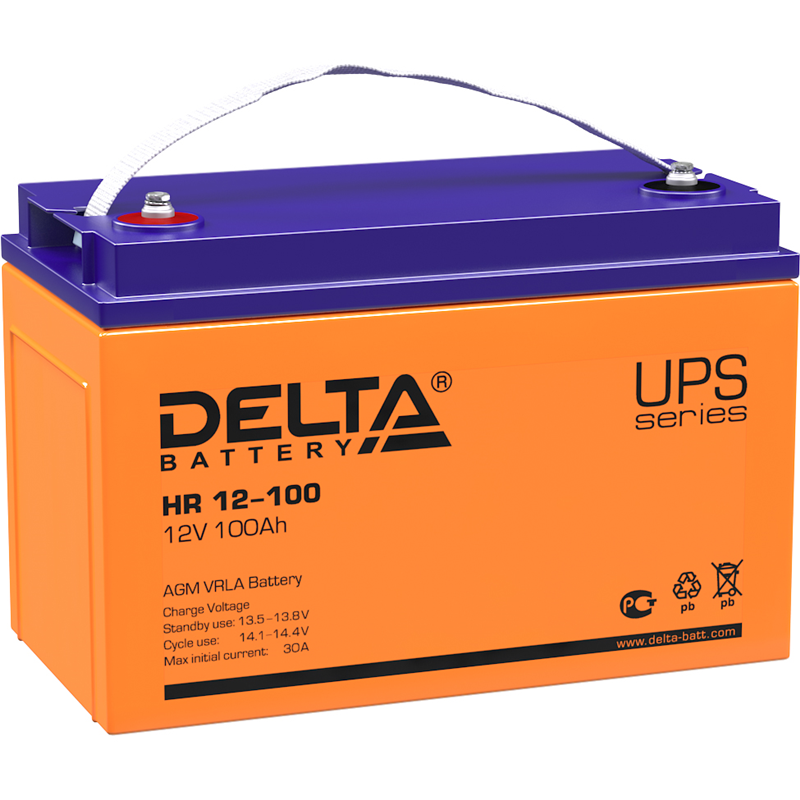 Аккумуляторная батарея DELTA BATTERY HR 12-100