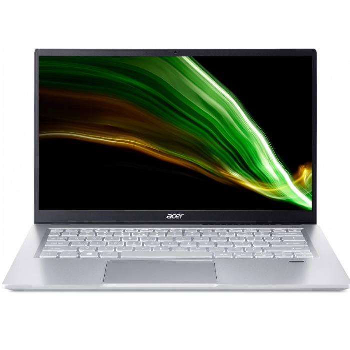 Ноутбук Acer Swift 3 SF314-43-R16V 14"(1920x1080 IPS)/ AMD Ryzen 5 5500U/ 8Gb/ 512Gb SSD/ noDVD/ UMA/ BT/ WiFi/ 50WHr/ 1.2kg/ Silver/ NoOS (NX.AB1ER.018)