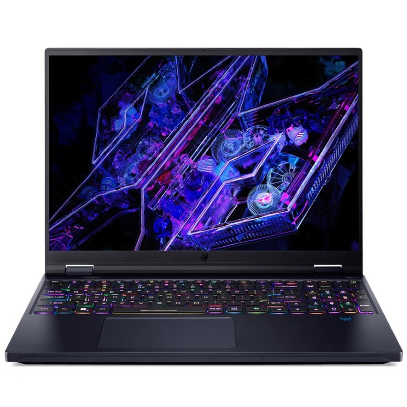 Ноутбук Acer Predator Helios 16 PH16-72-90W0 16"(2560x1600 (матовый) IPS)/ Core i9 14900HX(2.39Ghz)/ 32Gb/ 2Tb SSD/ noDVD/ RTX 4080(12Gb)/ BT/ WiFi/ 65WHr/ 2.4kg/ Black/ Win11Home (NH.QNZCD.001)