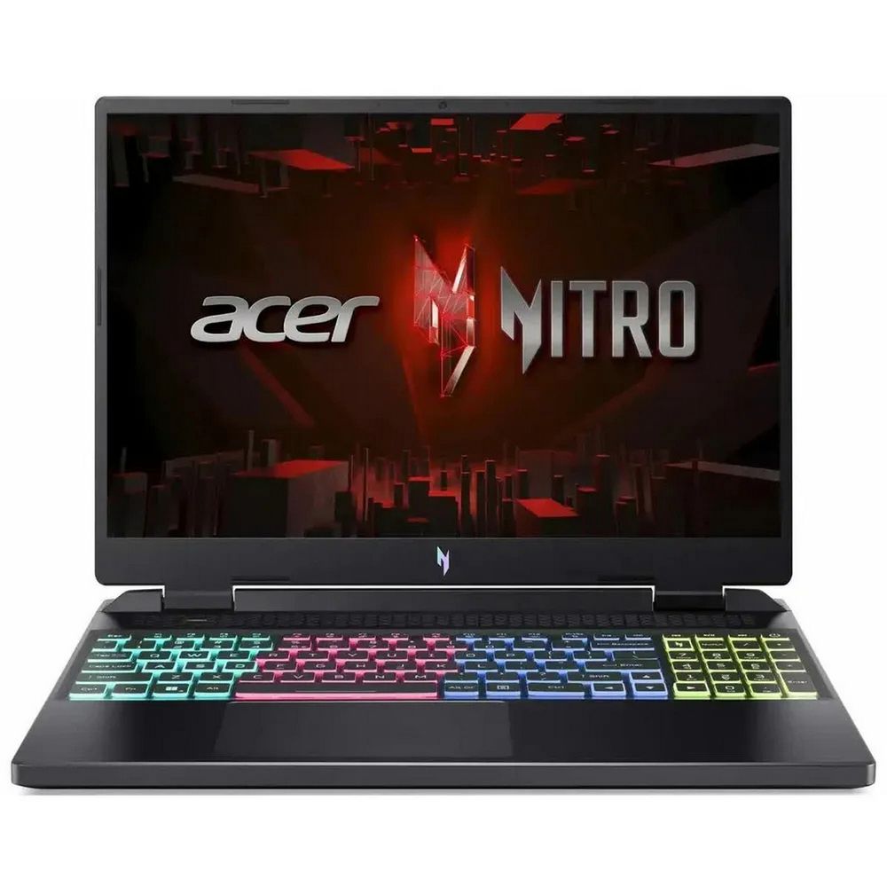 Ноутбук Acer Nitro AN16-42-R0NK Ryzen 7 8845HS/ 32Gb/ SSD1024Gb/ RTX4070 8Gb/ 16.0&quot;/ IPS/ WQXGA/ NoOS/ black (NH.QSLCD.005)