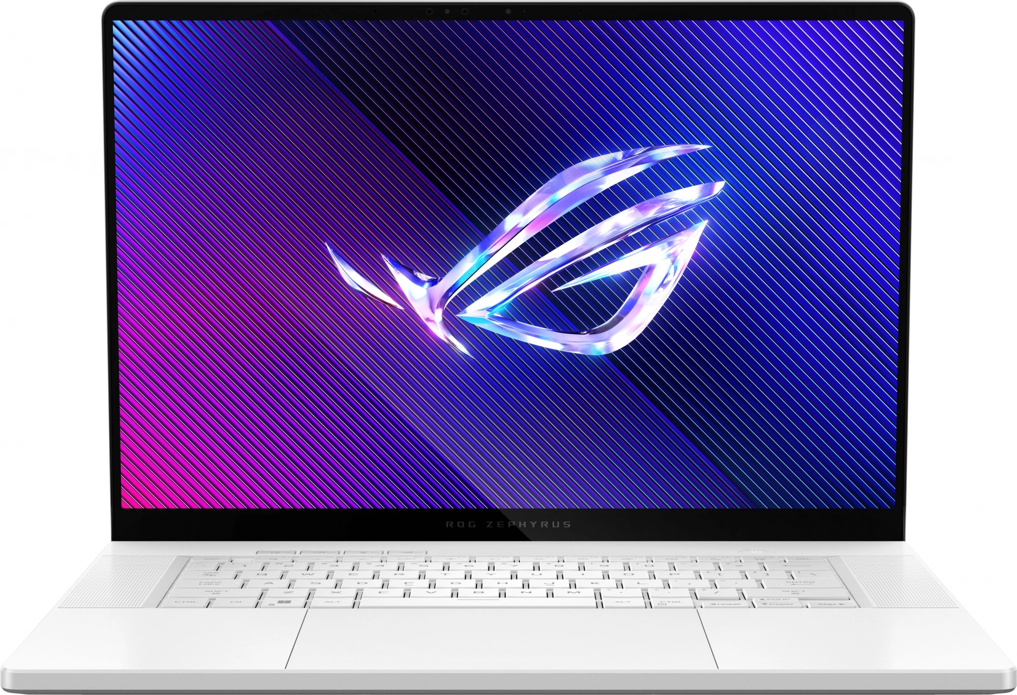 Ноутбук Asus ROG Zephyrus G16 GU605MI-QR272 Core Ultra 7 155H 32Gb SSD1Tb NVIDIA GeForce RTX4070 8Gb 16" OLED 2.5K (2560x1600) noOS white WiFi BT Cam Bag (90NR0IS2-M00DZ0)