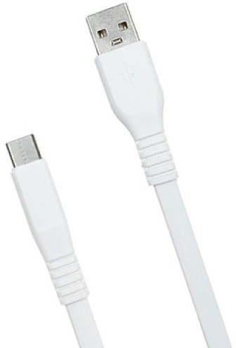 Кабель Premier 5-933RL45 2.0W USB (m)-USB Type-C (m) 2м белый пакет